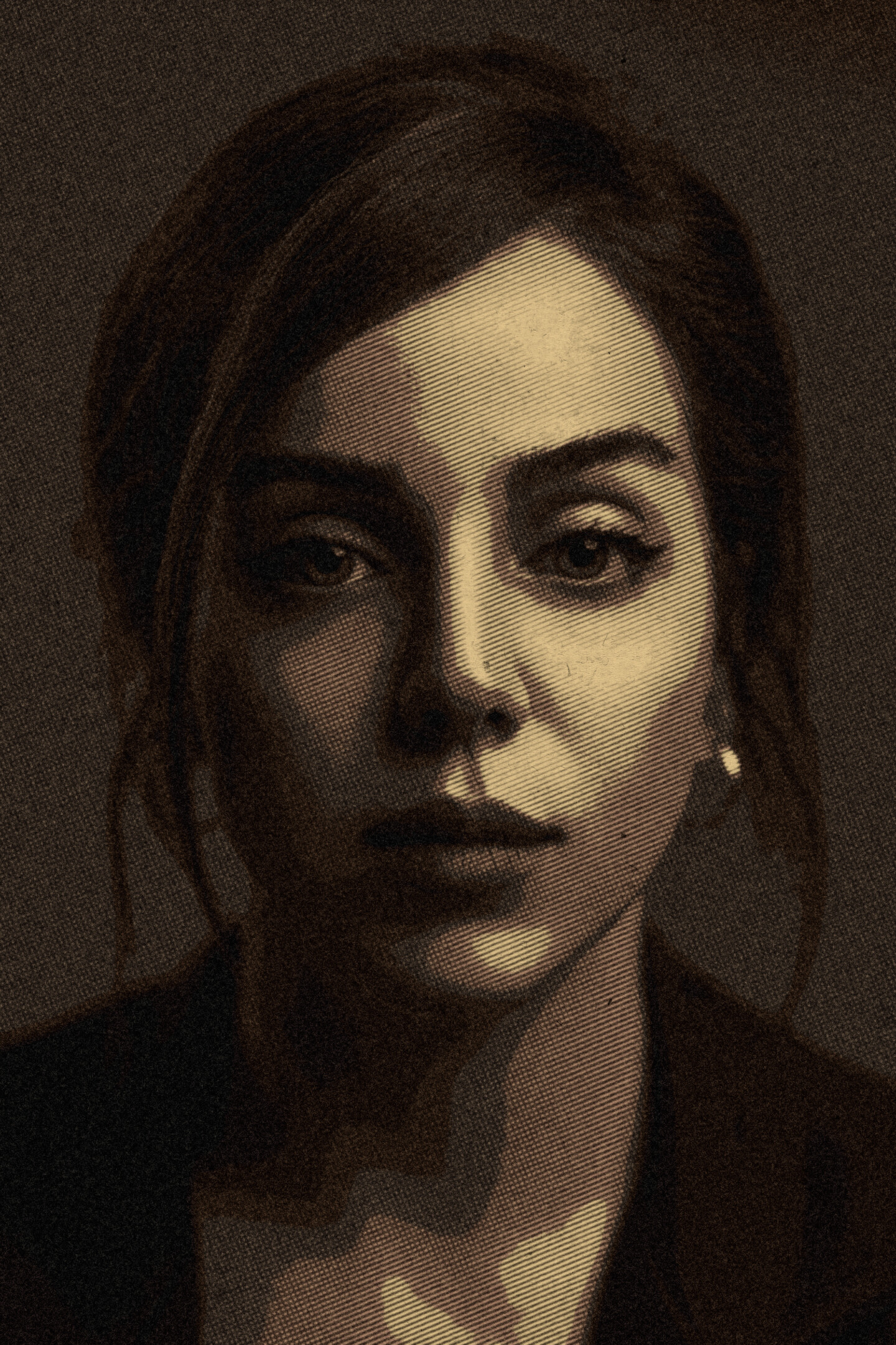 Halftone effect preview